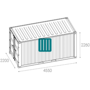 Container15 pieds
