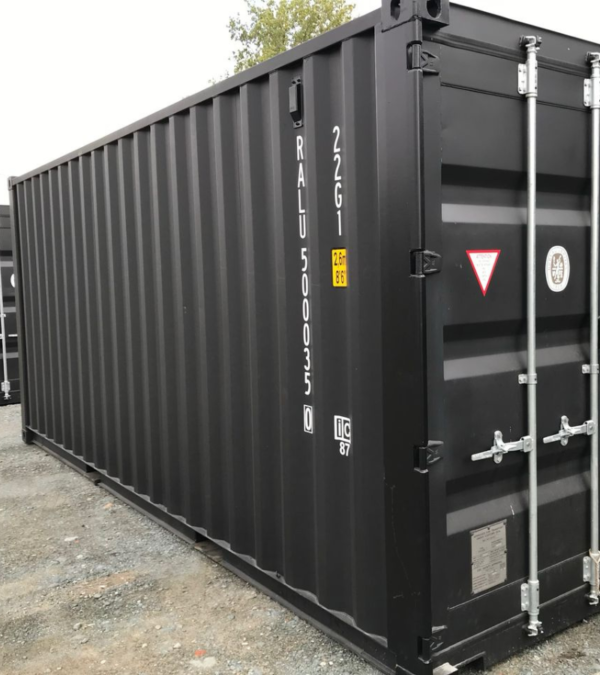 Container 20 Pieds Noir 1er voyage