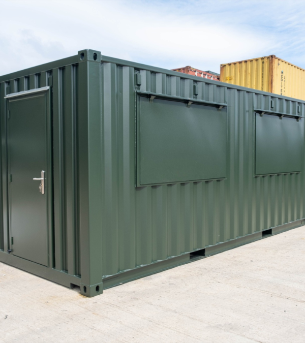 Container 20 Pieds avec double trappes de service