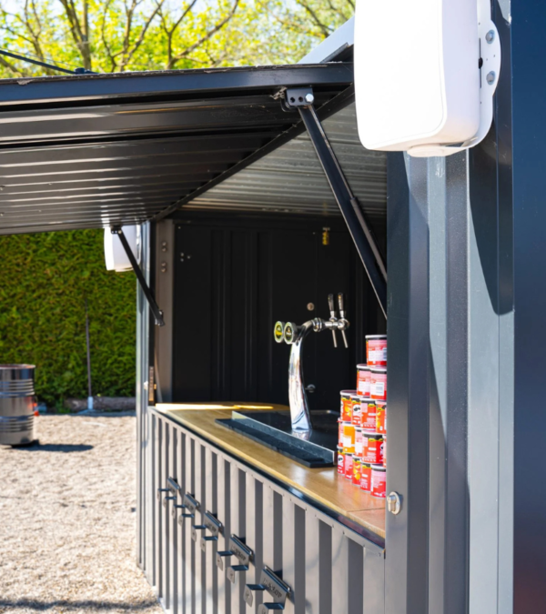 Container Bar Démontable XL 4 x 2 mètres