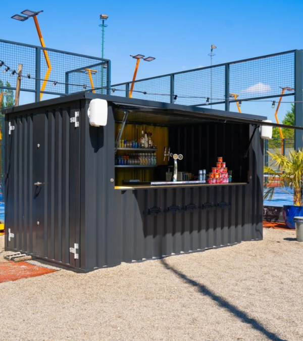Container Bar Démontable XL 4 x 2 mètres
