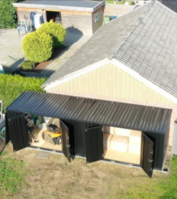 Container de Stockage Démontable 8 x 2 mètres